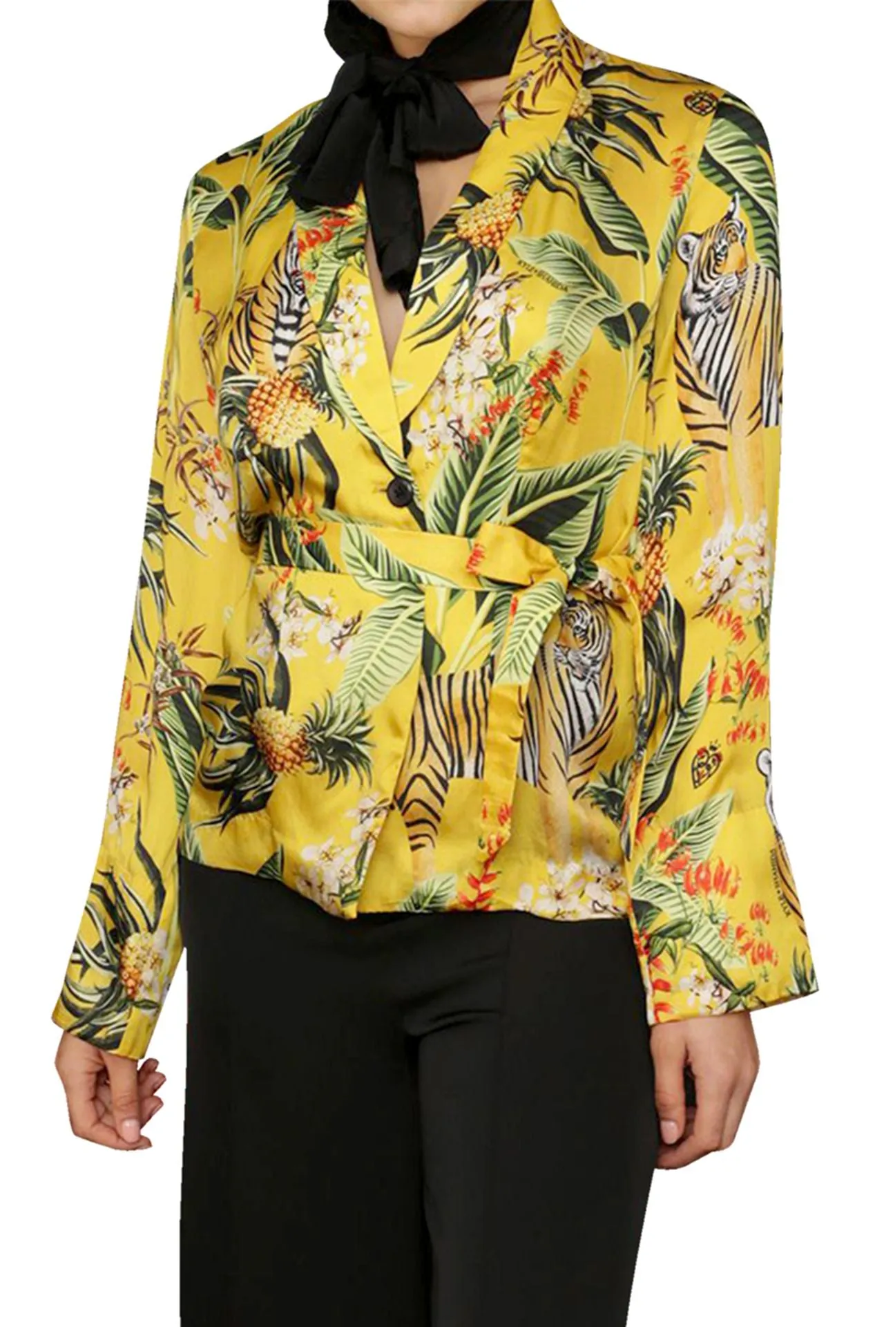 Short Silk Jacket