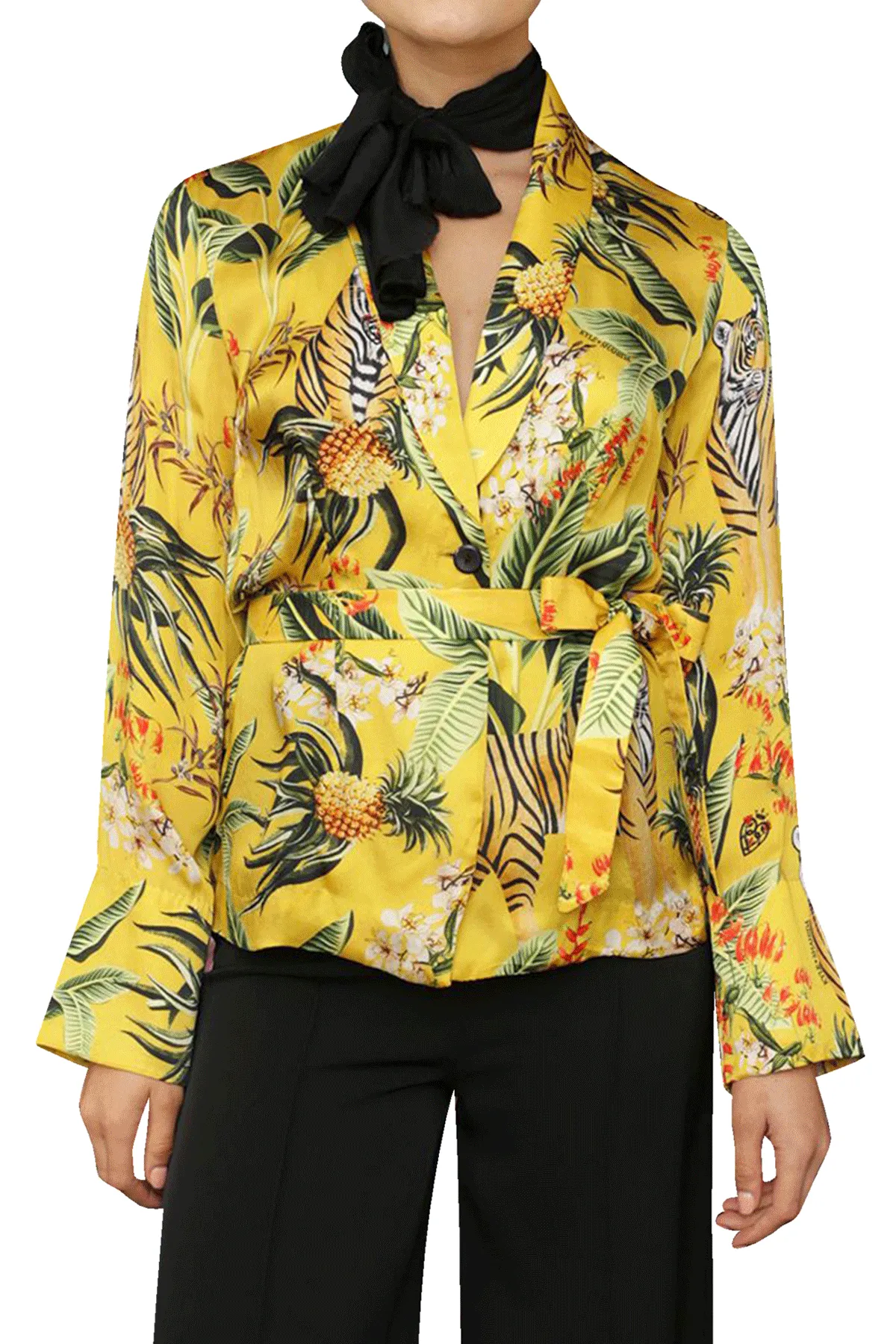 Short Silk Jacket