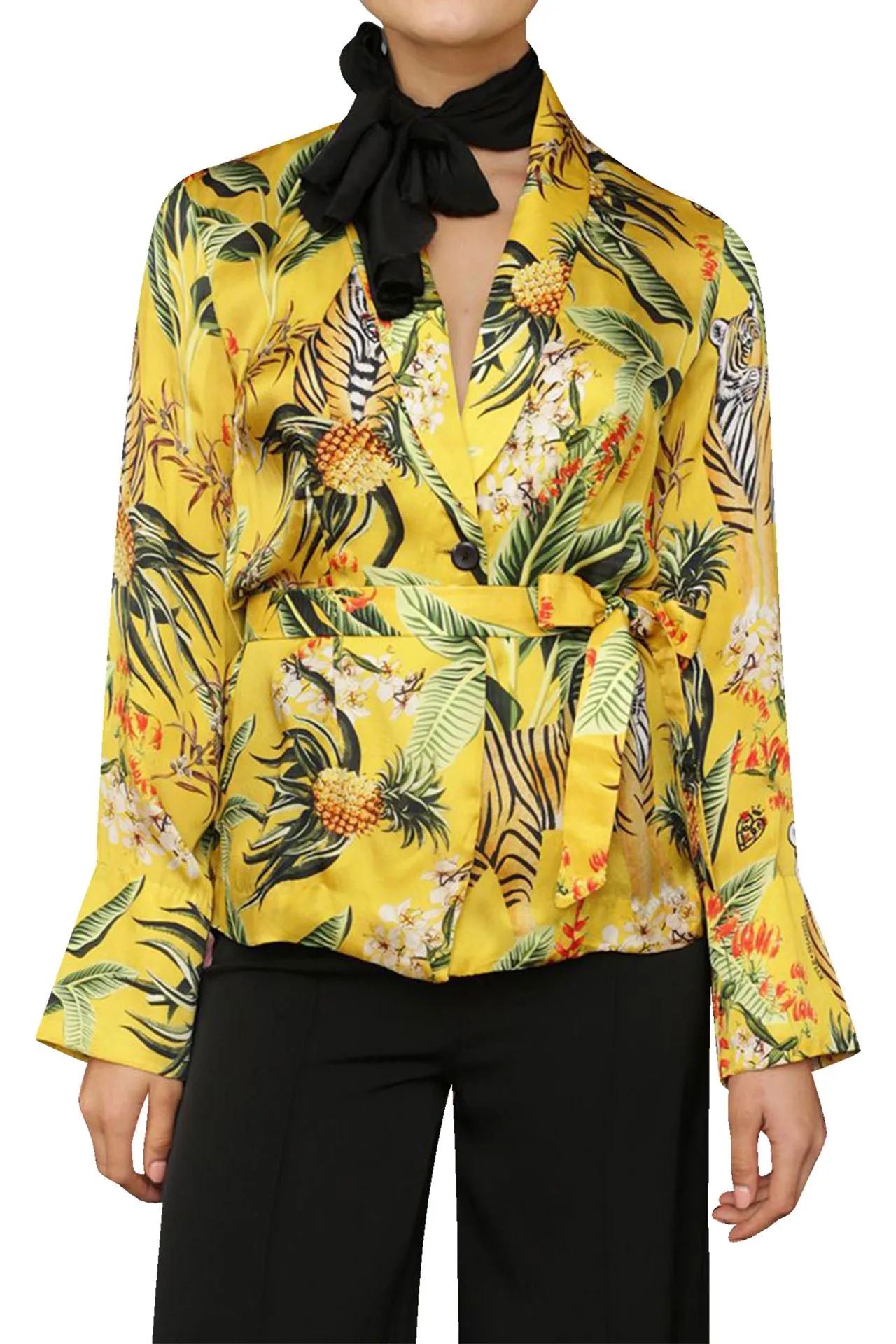 Short Silk Jacket