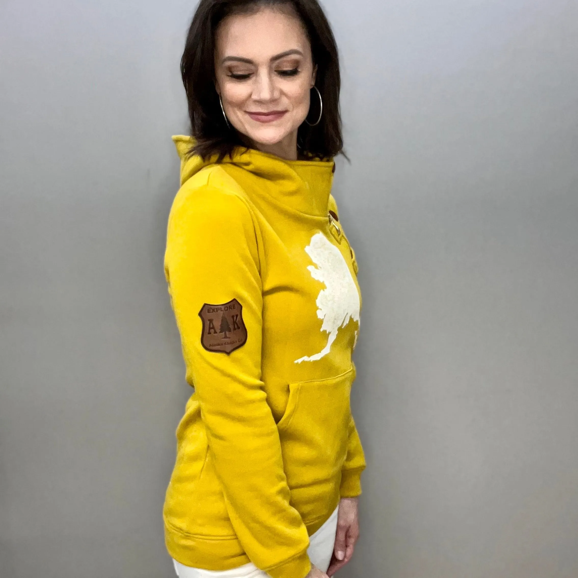 Side Zip With State Print