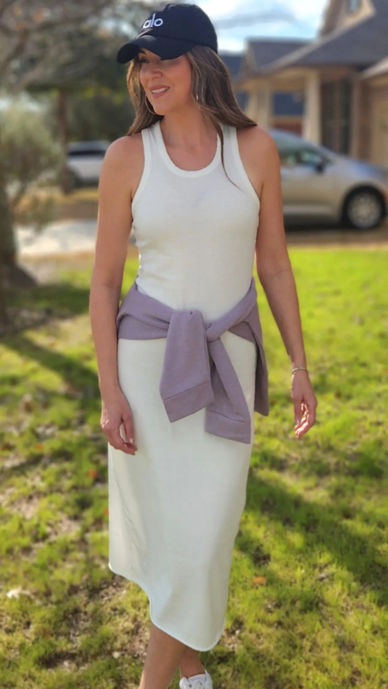 Stay Cool and Stylish Dress- Ivory