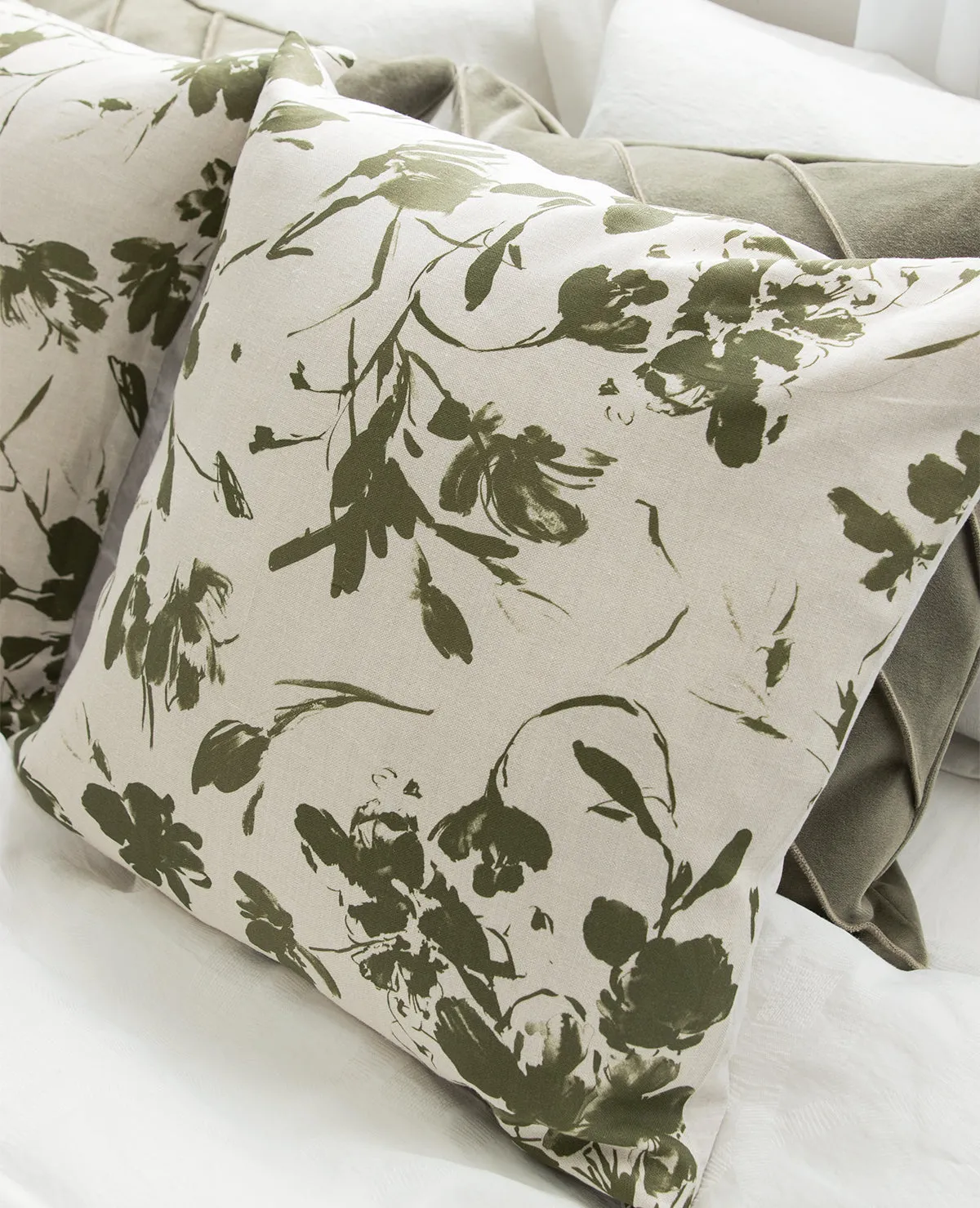 Suzanne Dimma Terrace Olive Cushion