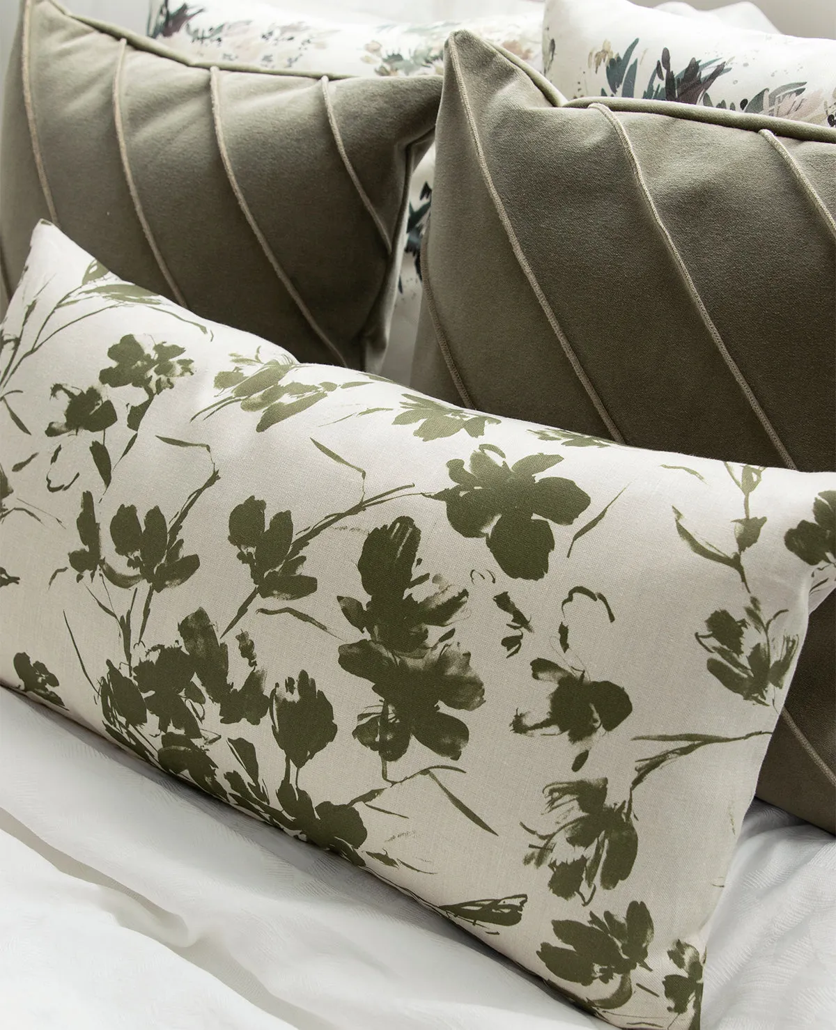 Suzanne Dimma Terrace Olive Cushion