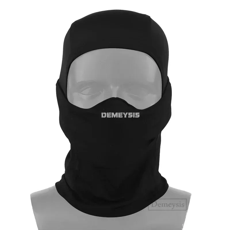 Tactical Balaclava Mask with Inner Silicone Half Face Protection Windproof Headgear