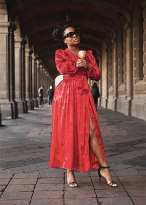 The "Evita" Wrap Dress