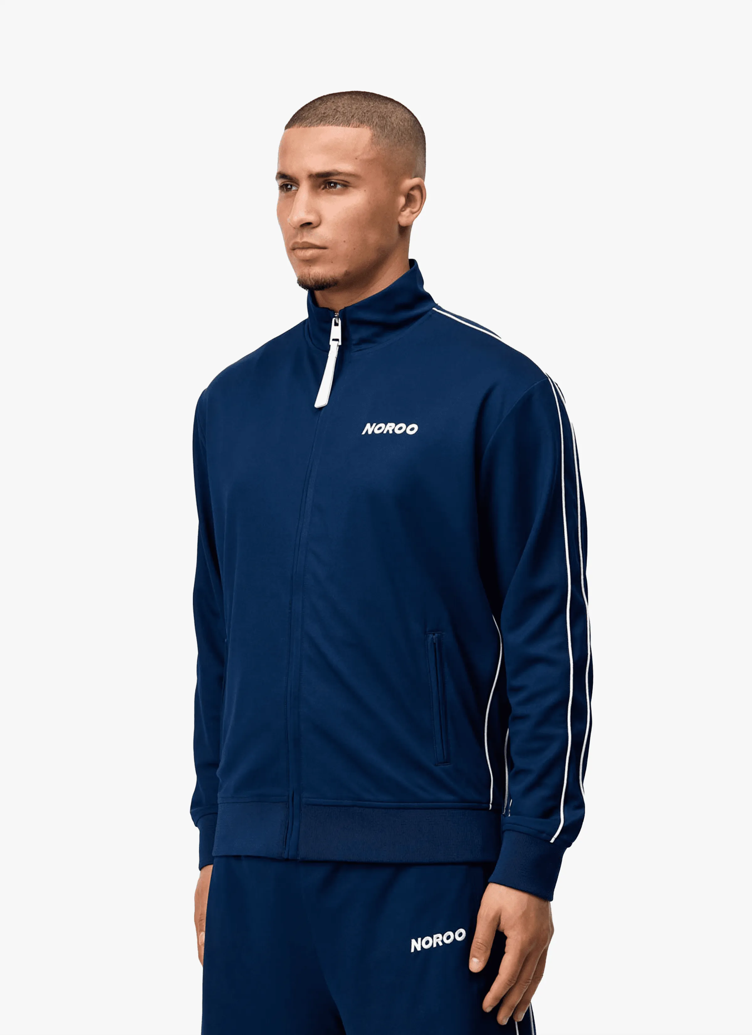 TRACK JACKET NAVY BLUE