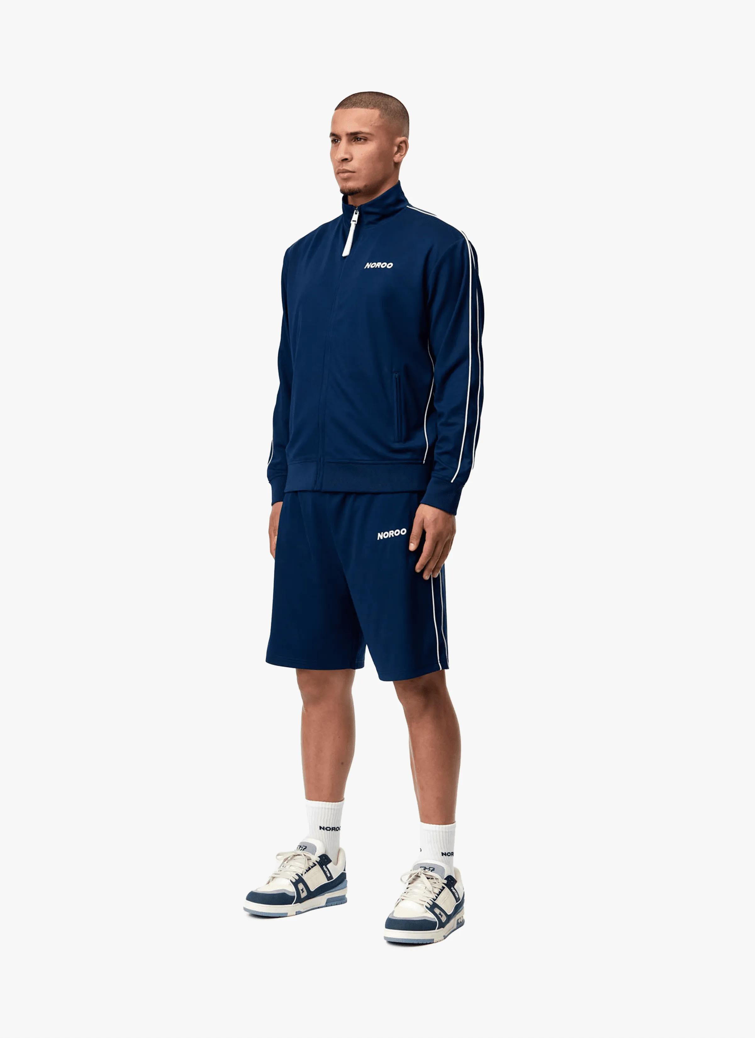 TRACK JACKET NAVY BLUE