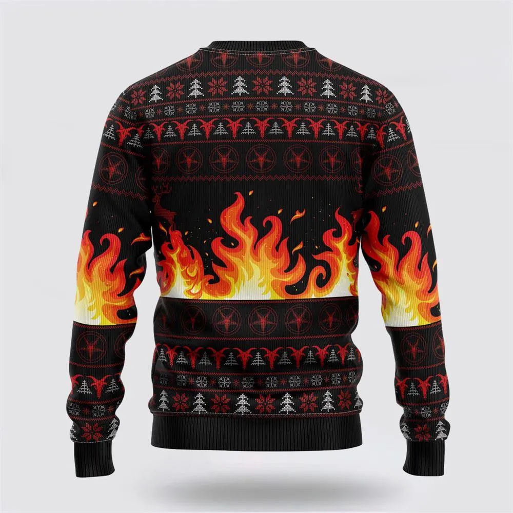Ugly Christmas Sweater JulesRoche Warm Trendy All-Over-Print