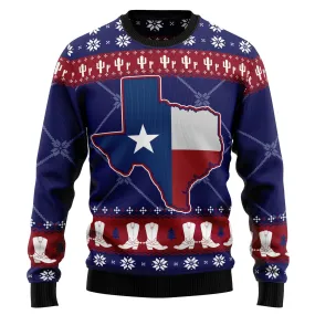 Ugly Sweater JulesRoche All-Over-Print Wool Blend Pullover