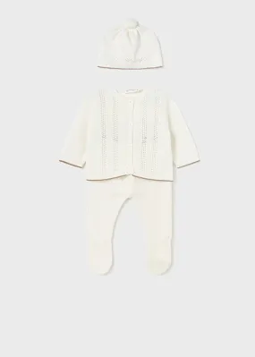 Unisex knit outfit