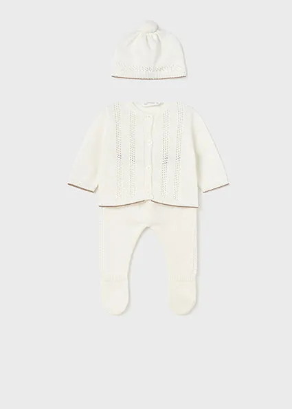Unisex knit outfit
