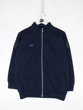 Vintage Asics Track Jacket Youth Large Blue Full Zip