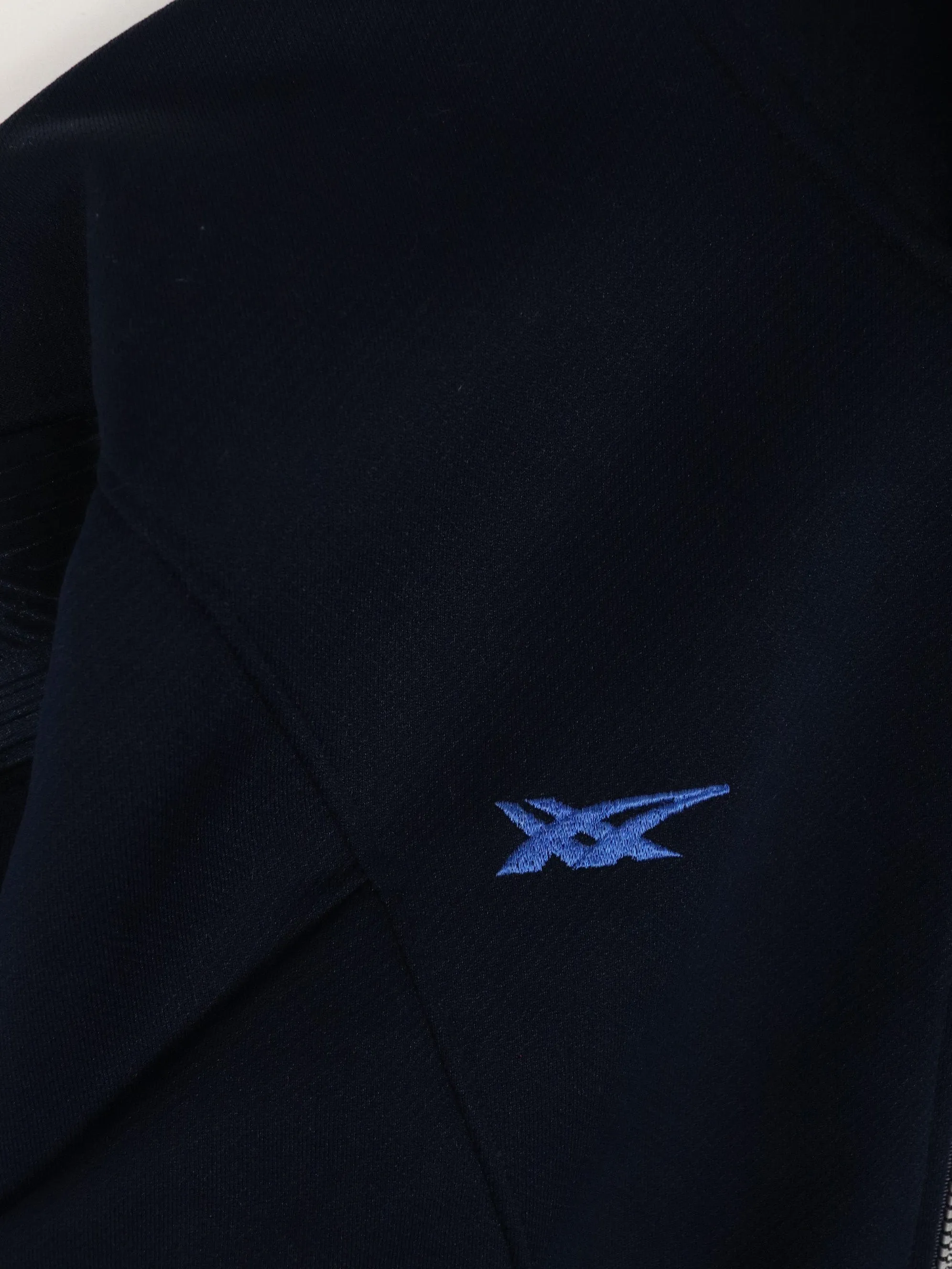Vintage Asics Track Jacket Youth Large Blue Full Zip