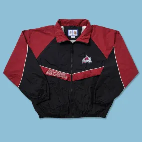 Vintage Colorado Avalanche Track Jacket Large