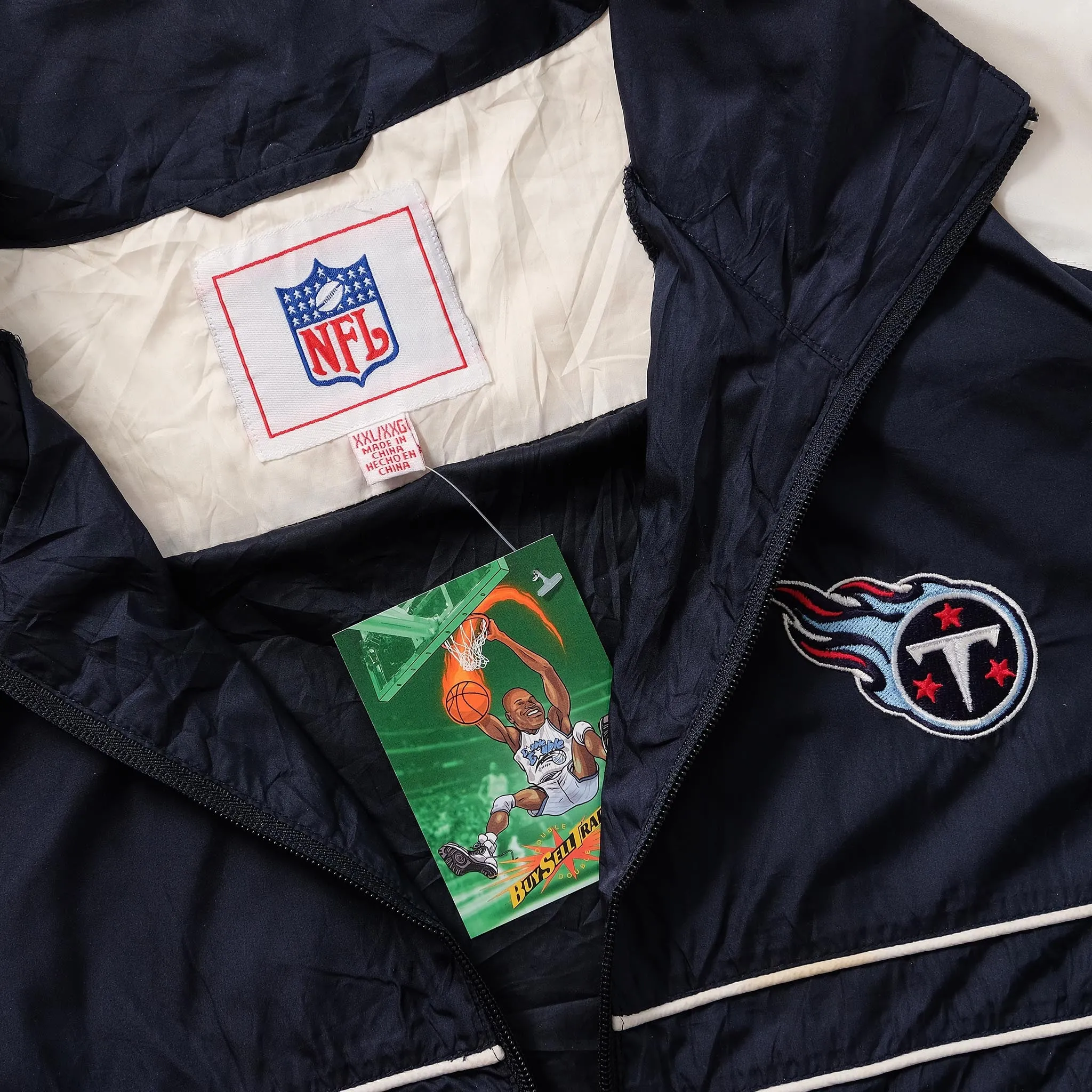 Vintage Tennessee Titans Track Jacket XXL