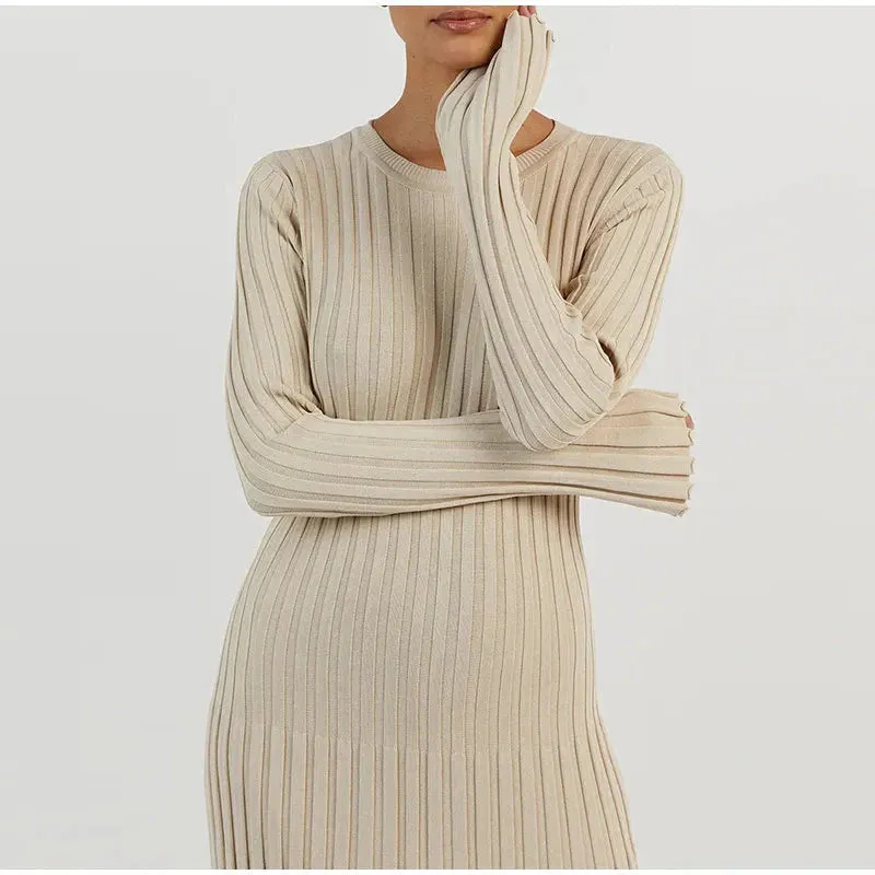 Vvsha Bailei Knit Maxi Dress