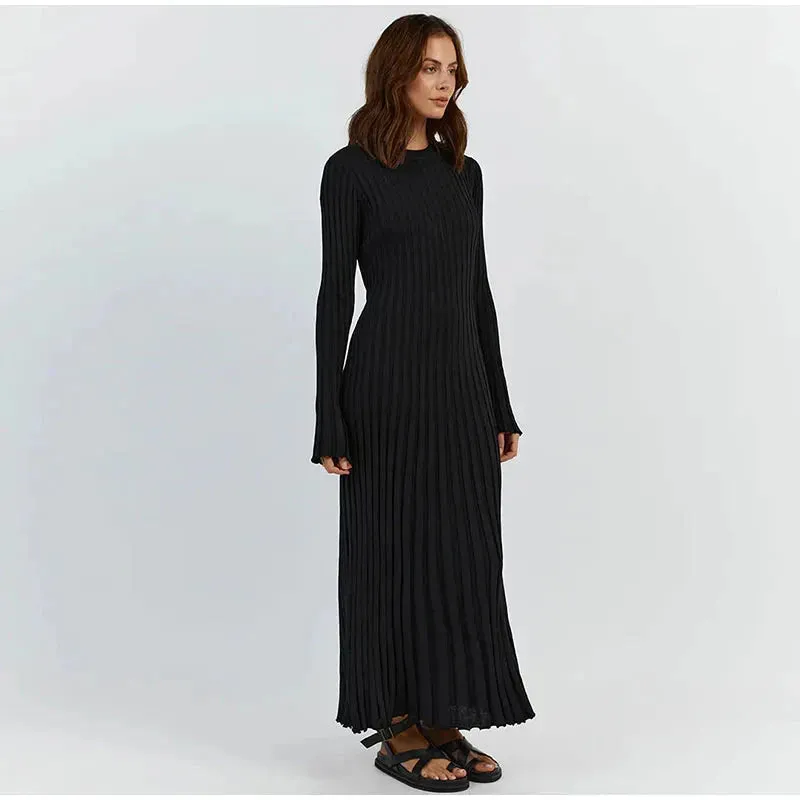 Vvsha Bailei Knit Maxi Dress