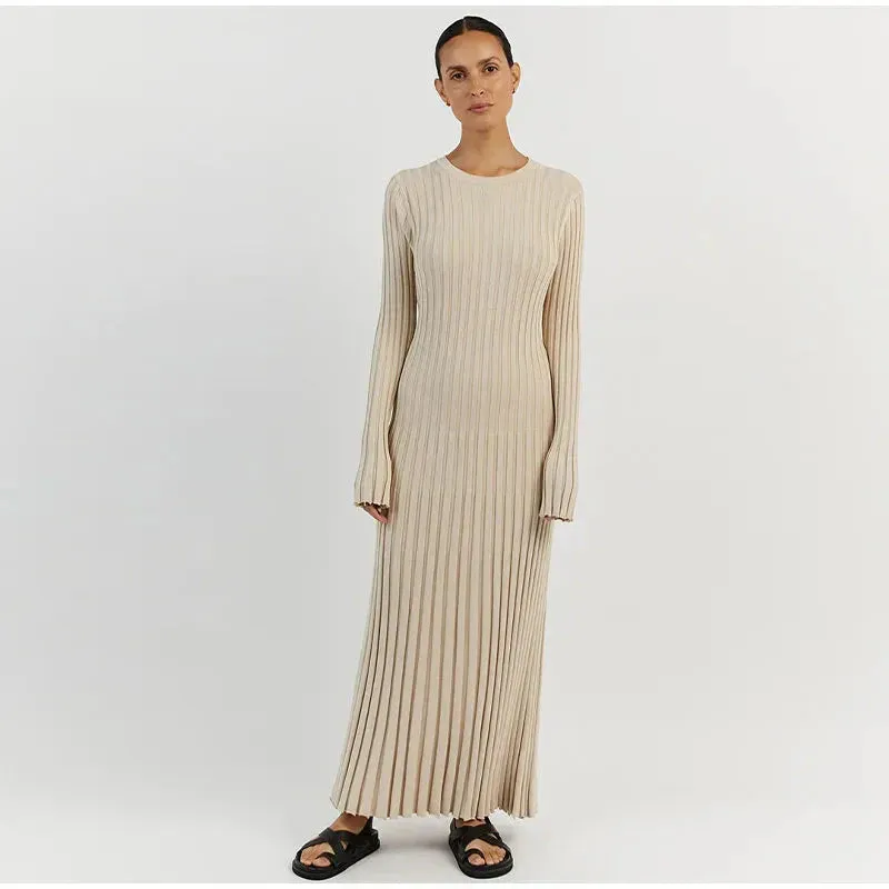 Vvsha Bailei Knit Maxi Dress