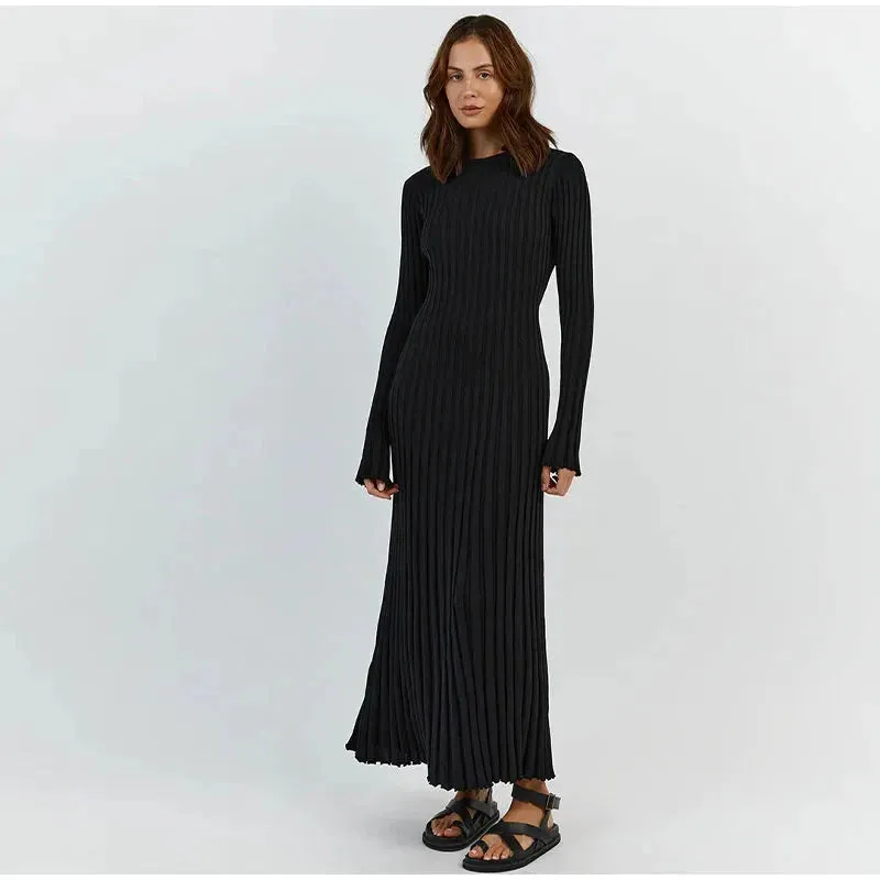 Vvsha Bailei Knit Maxi Dress