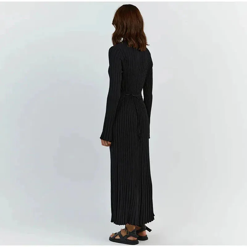 Vvsha Bailei Knit Maxi Dress