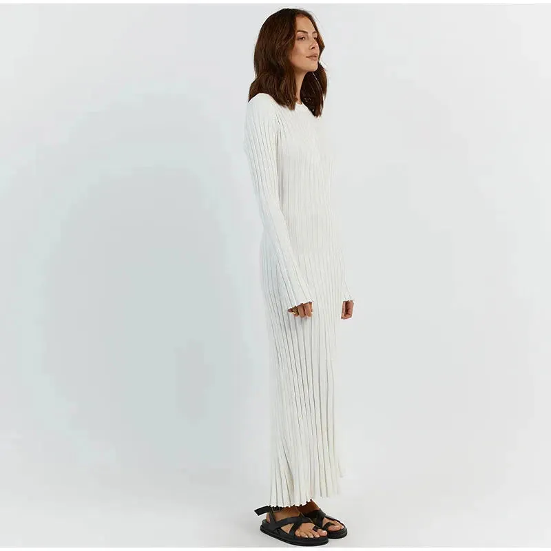 Vvsha Bailei Knit Maxi Dress