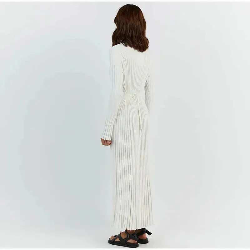 Vvsha Bailei Knit Maxi Dress