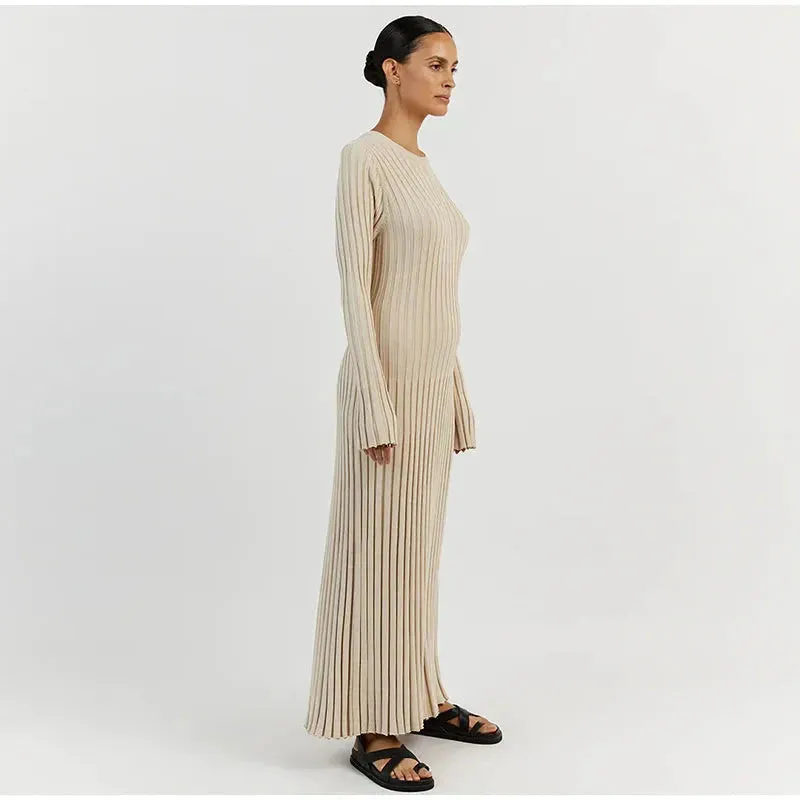 Vvsha Bailei Knit Maxi Dress
