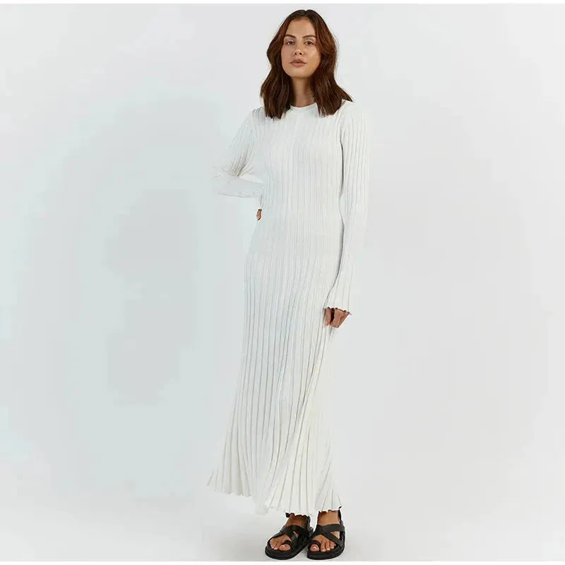 Vvsha Bailei Knit Maxi Dress