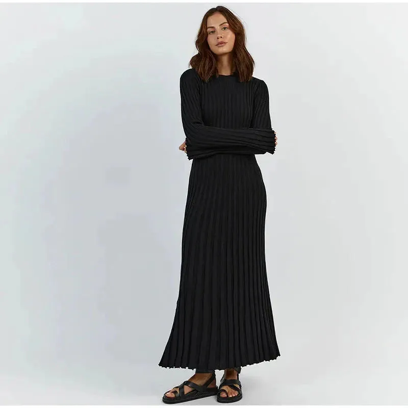 Vvsha Bailei Knit Maxi Dress