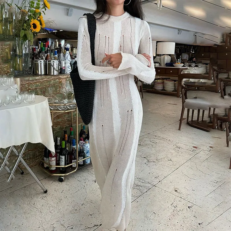 Vvsha Emonie Knit Maxi Dress
