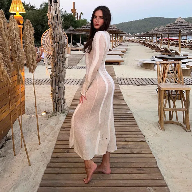 Vvsha Emonie Knit Maxi Dress