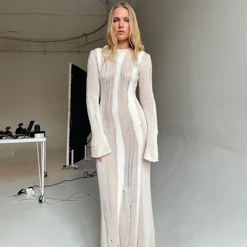Vvsha Emonie Knit Maxi Dress
