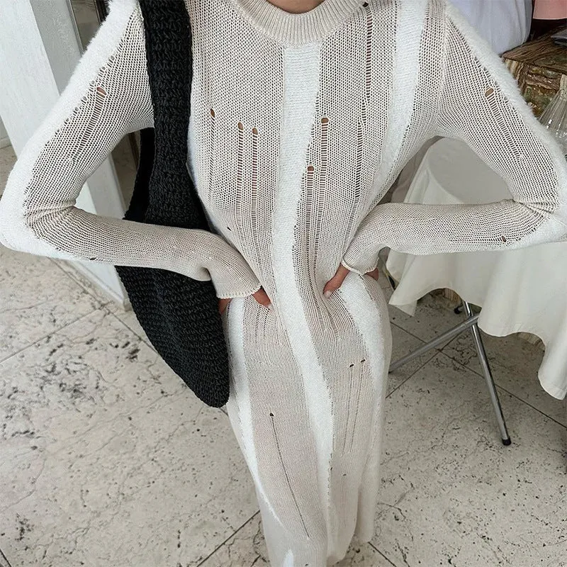 Vvsha Emonie Knit Maxi Dress