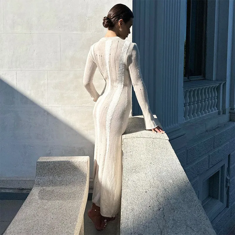 Vvsha Emonie Knit Maxi Dress