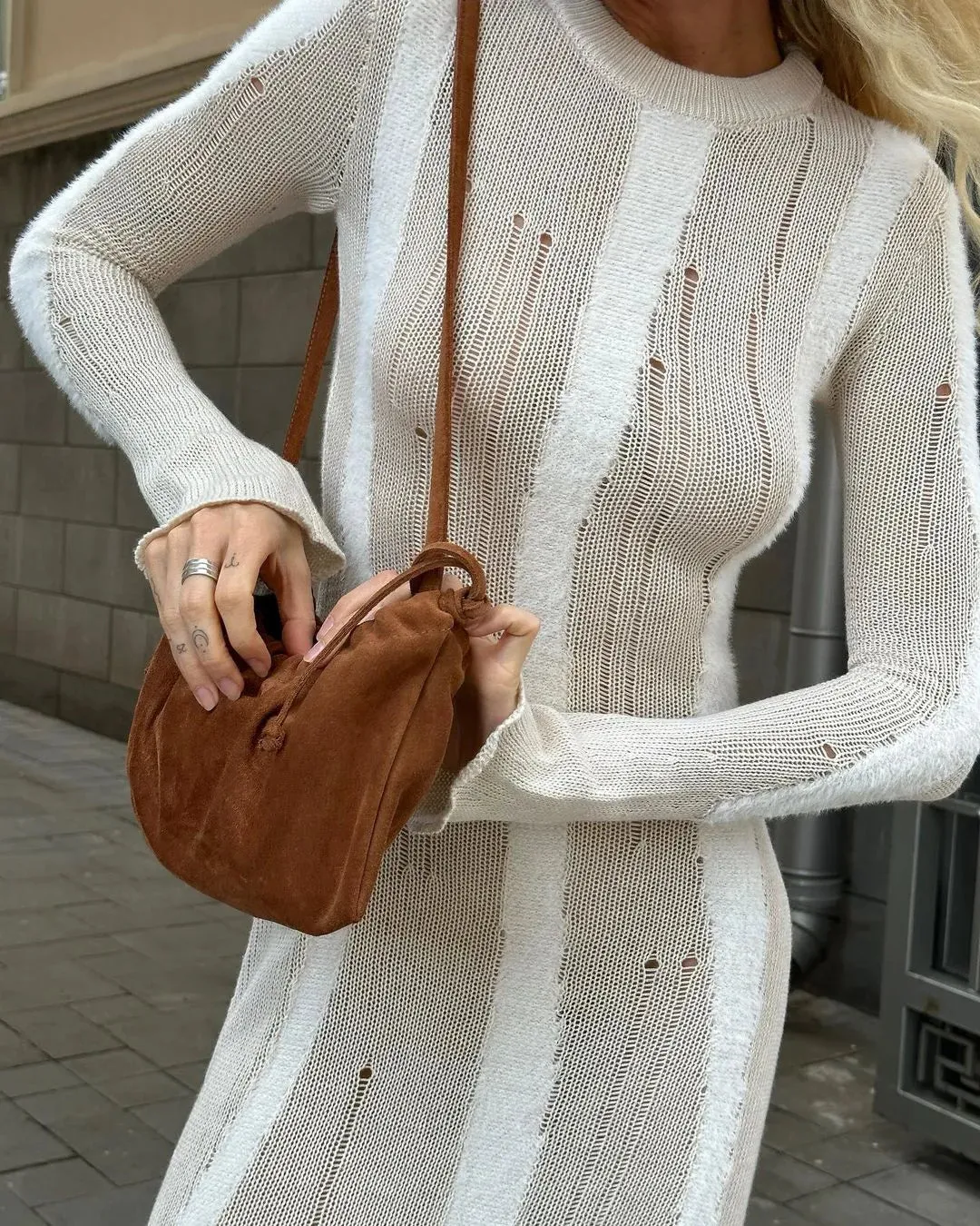 Vvsha Emonie Knit Maxi Dress
