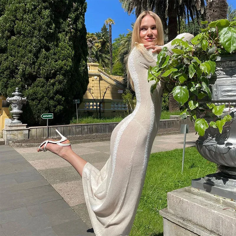 Vvsha Emonie Knit Maxi Dress