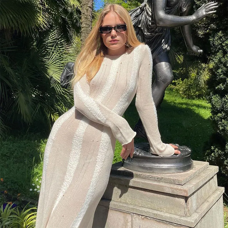 Vvsha Emonie Knit Maxi Dress