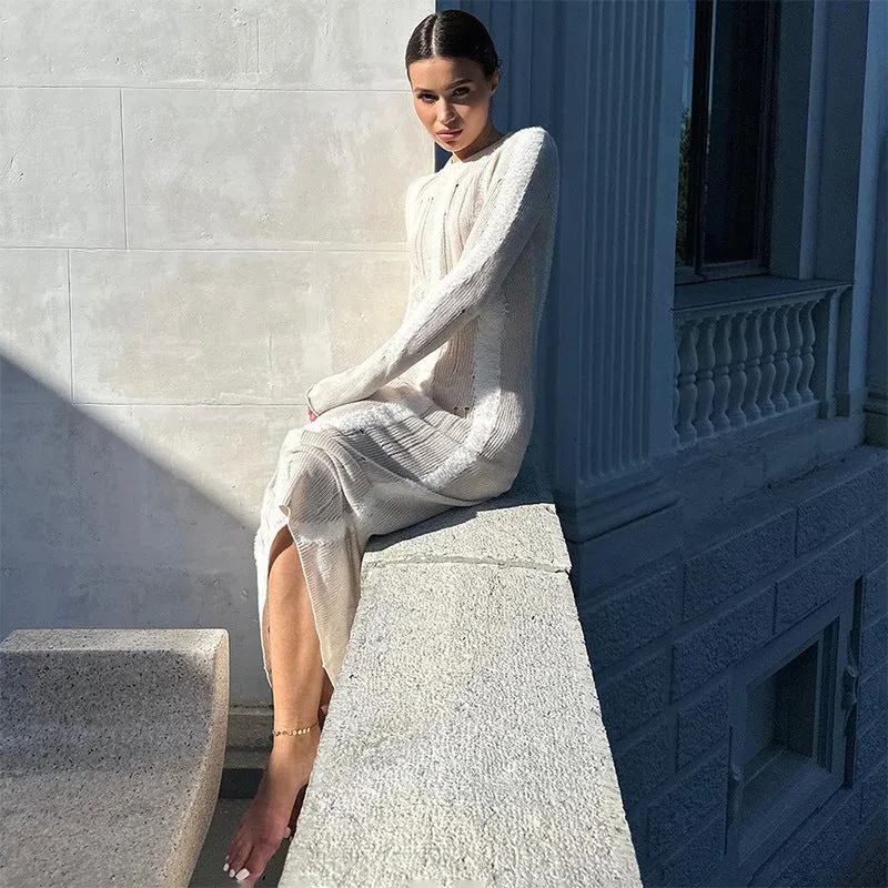 Vvsha Emonie Knit Maxi Dress