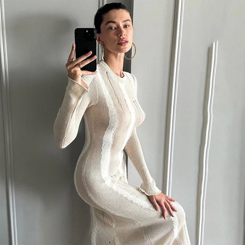 Vvsha Emonie Knit Maxi Dress