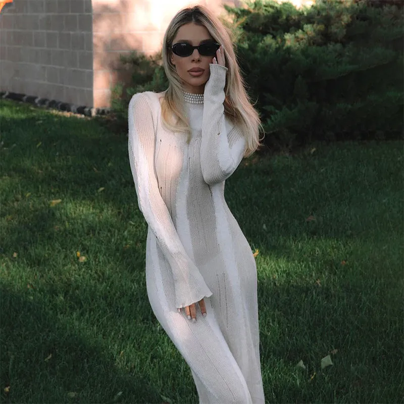 Vvsha Emonie Knit Maxi Dress