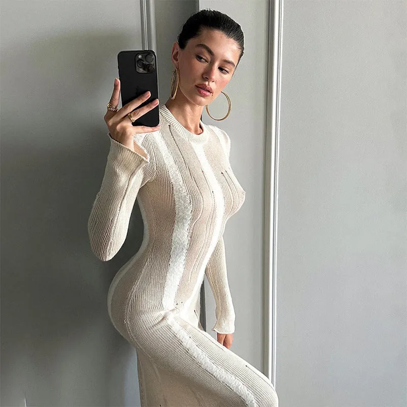 Vvsha Emonie Knit Maxi Dress