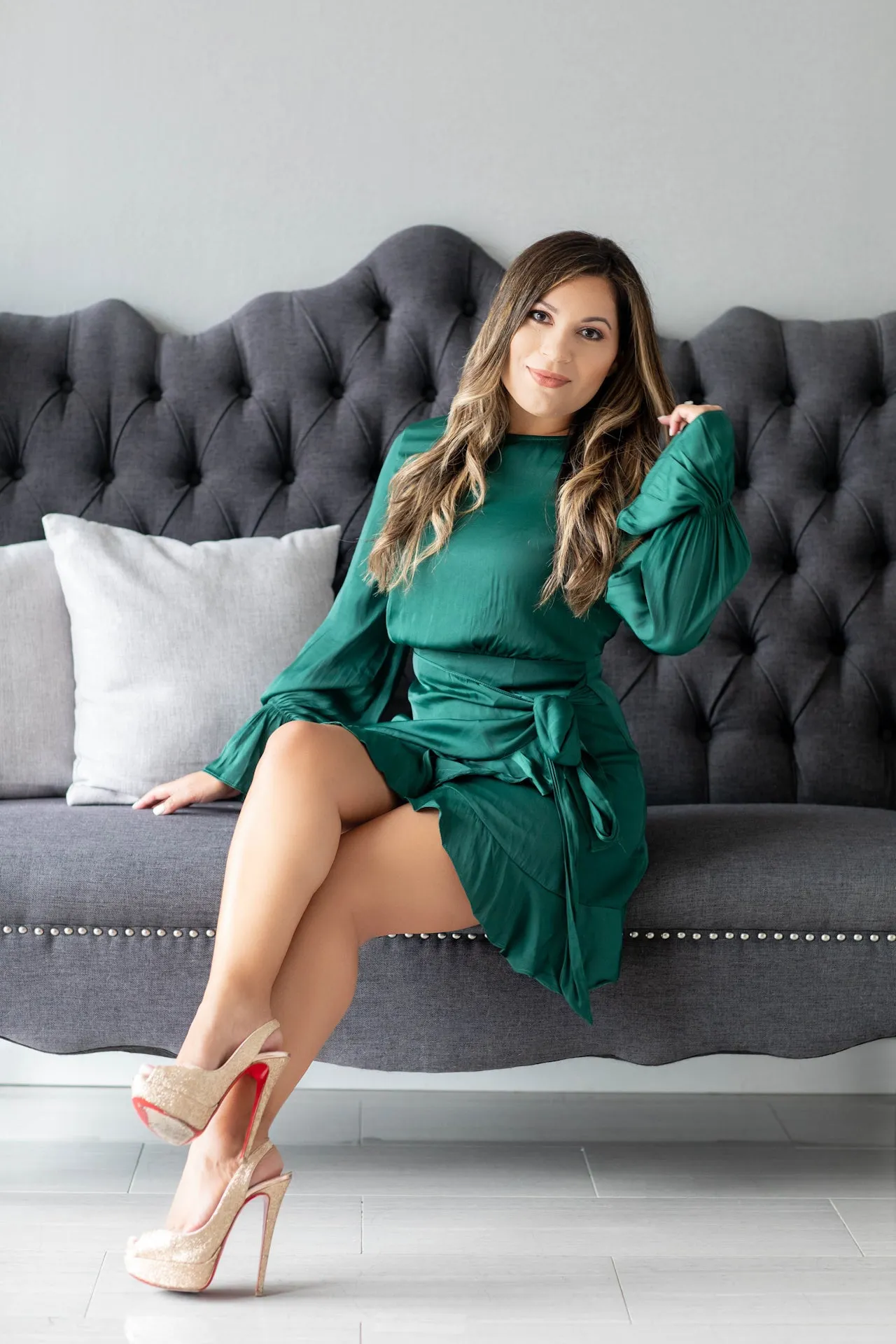 Wrap Me Up in Emerald Dress - Forest Green [XS-L]